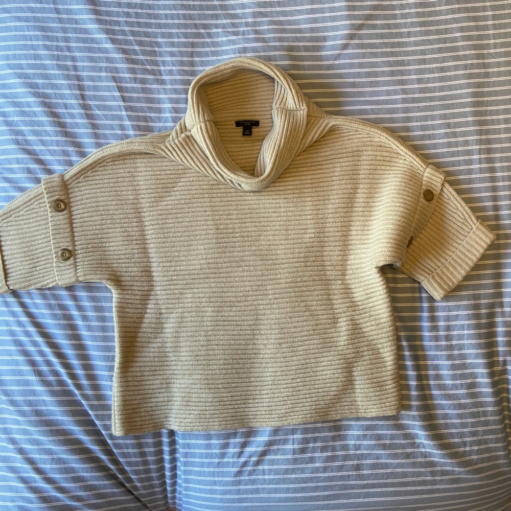 Ann Taylor Cream Sweater